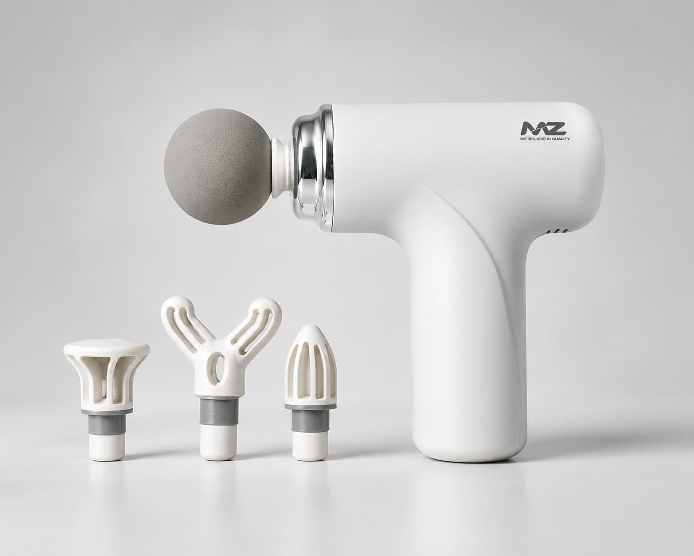 MZ FG20 Portable Mini Massage Gun for Deep Tissue Muscle Relaxation, 4 Speed Modes, Type-C Charging,for Neck, Back, Shoulder, Legs and Full Body