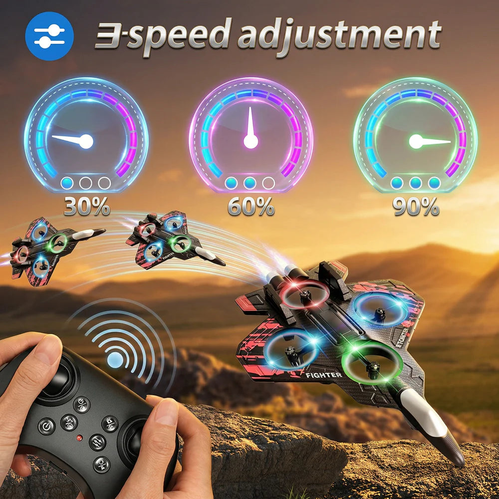 X33 Fighter Aircraft Drone - Remote Control Quadcopter