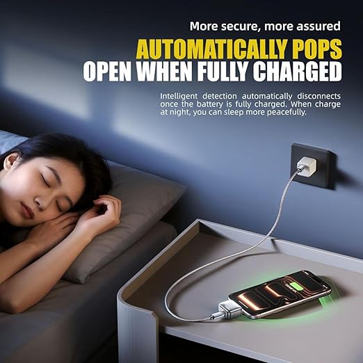 Smart Charger Adapter Auto Power Disconnector Guard Every Mobile