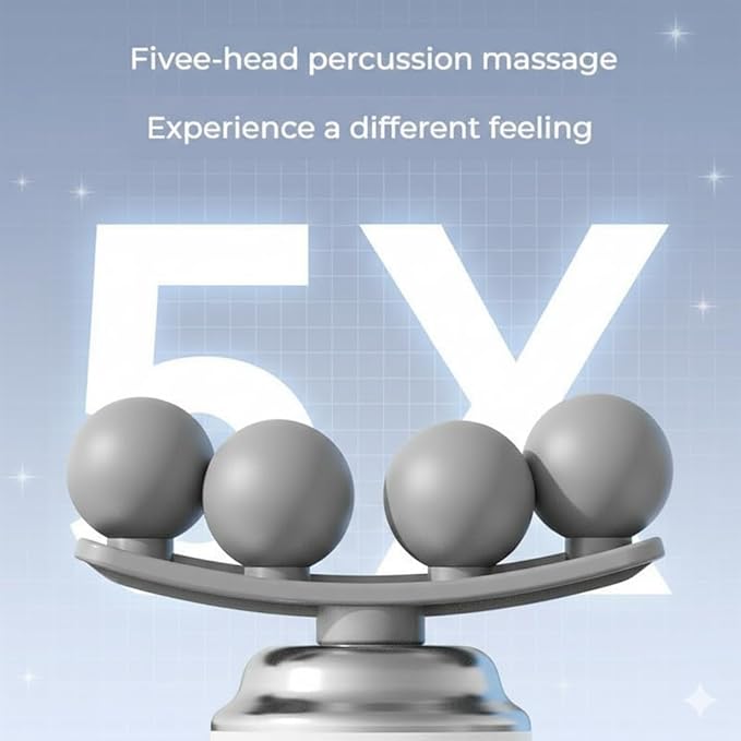 5 head premium massage gun