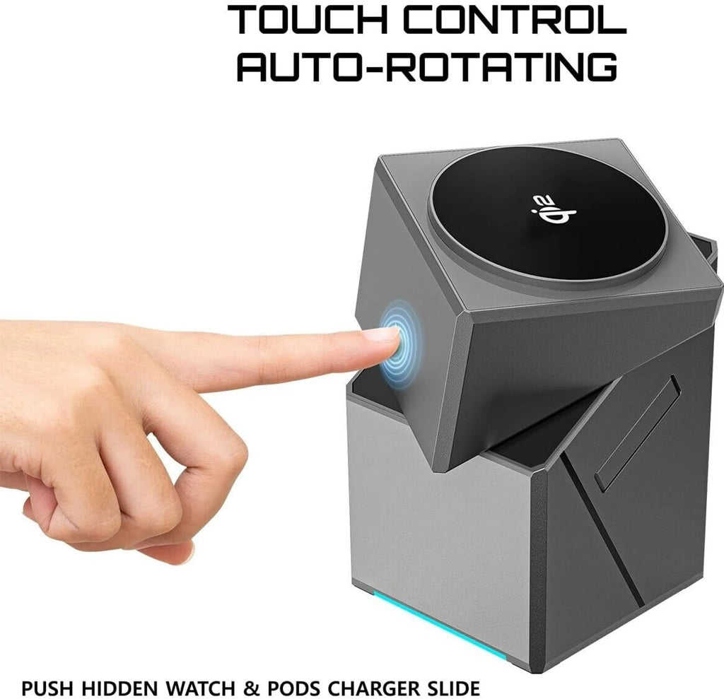 3-in-1 magnetic wireless charging station